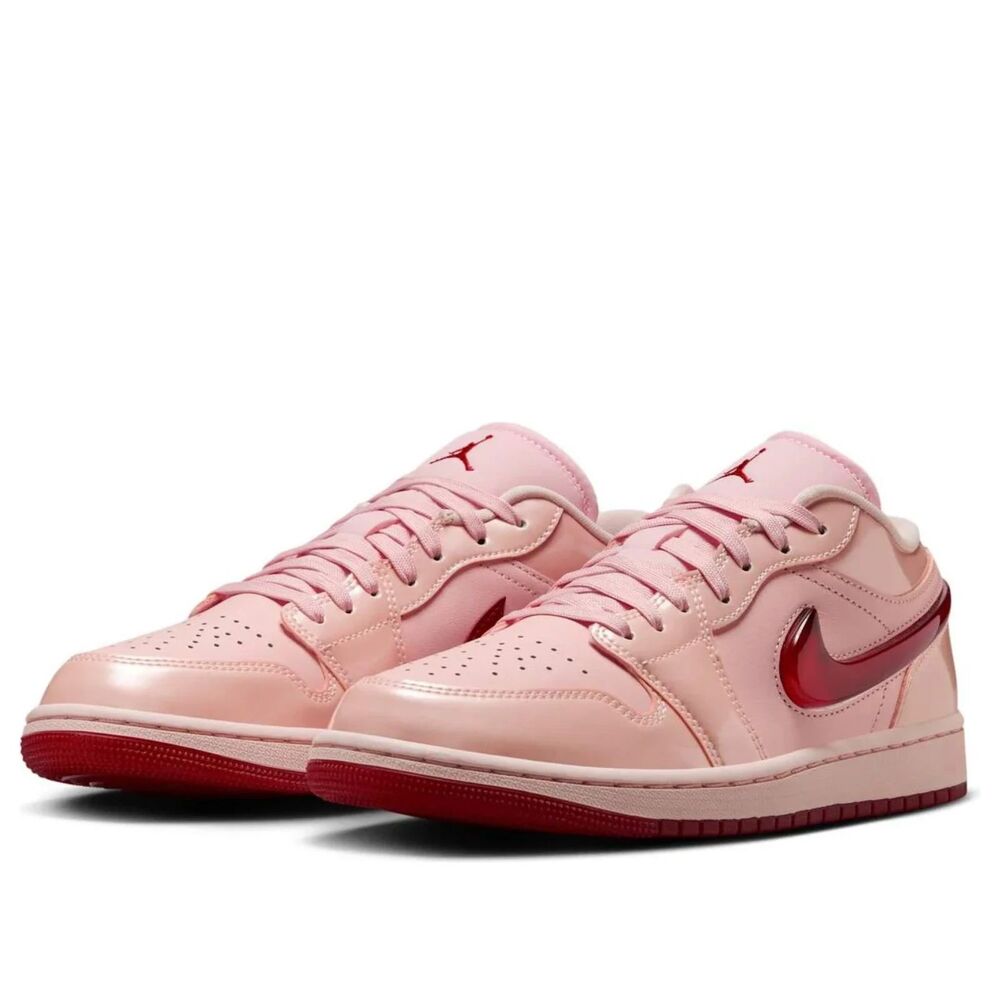 Jordan 1 Low Patent Valentine's Day (Women’s). SIZE 7 - HF3174-600